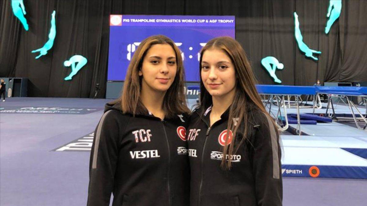 Milli cimnastikçiler Karakaş ve Karakuş altın madalya kazandı