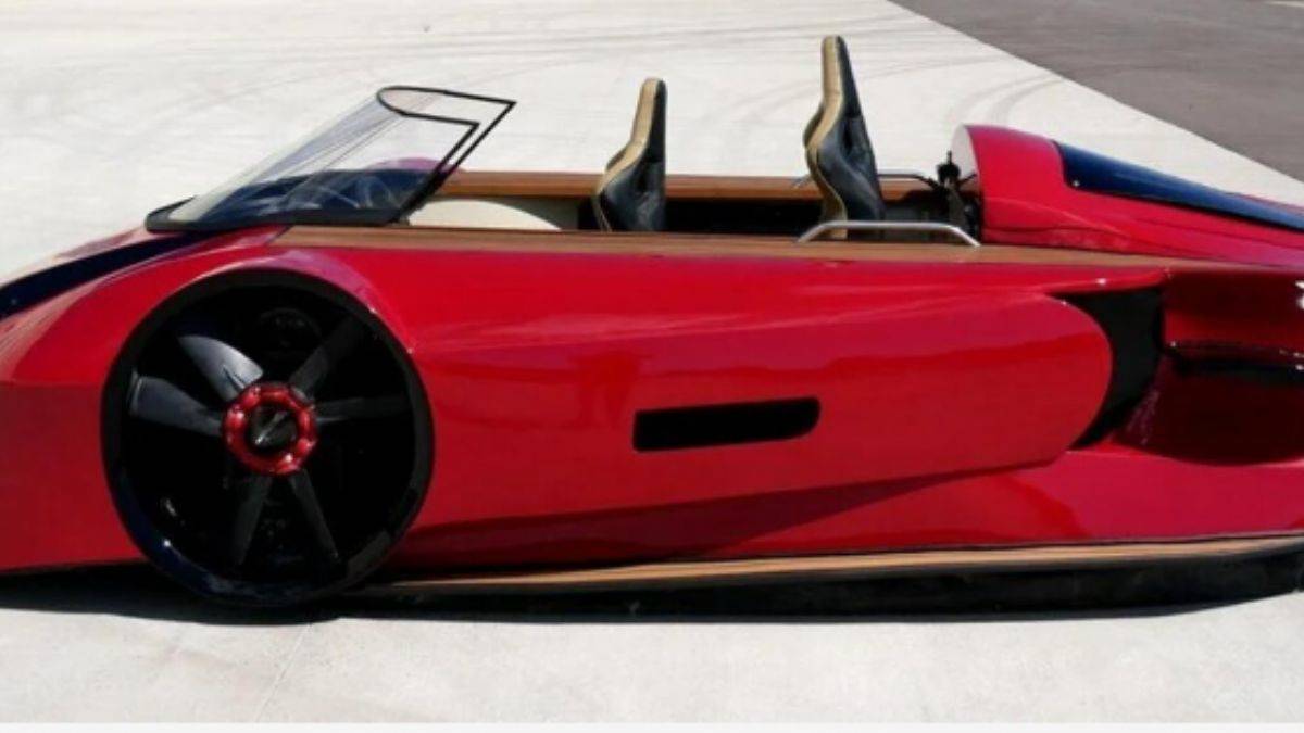 İngiltere’de dünyanın ilk lüks spor hovercraftı geliştirildi