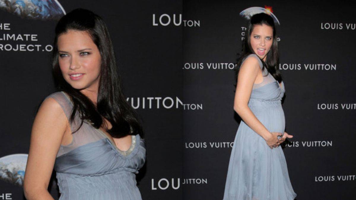 Adriana Lima 3. kez hamile | Adriana Lima kaç aylık hamile?