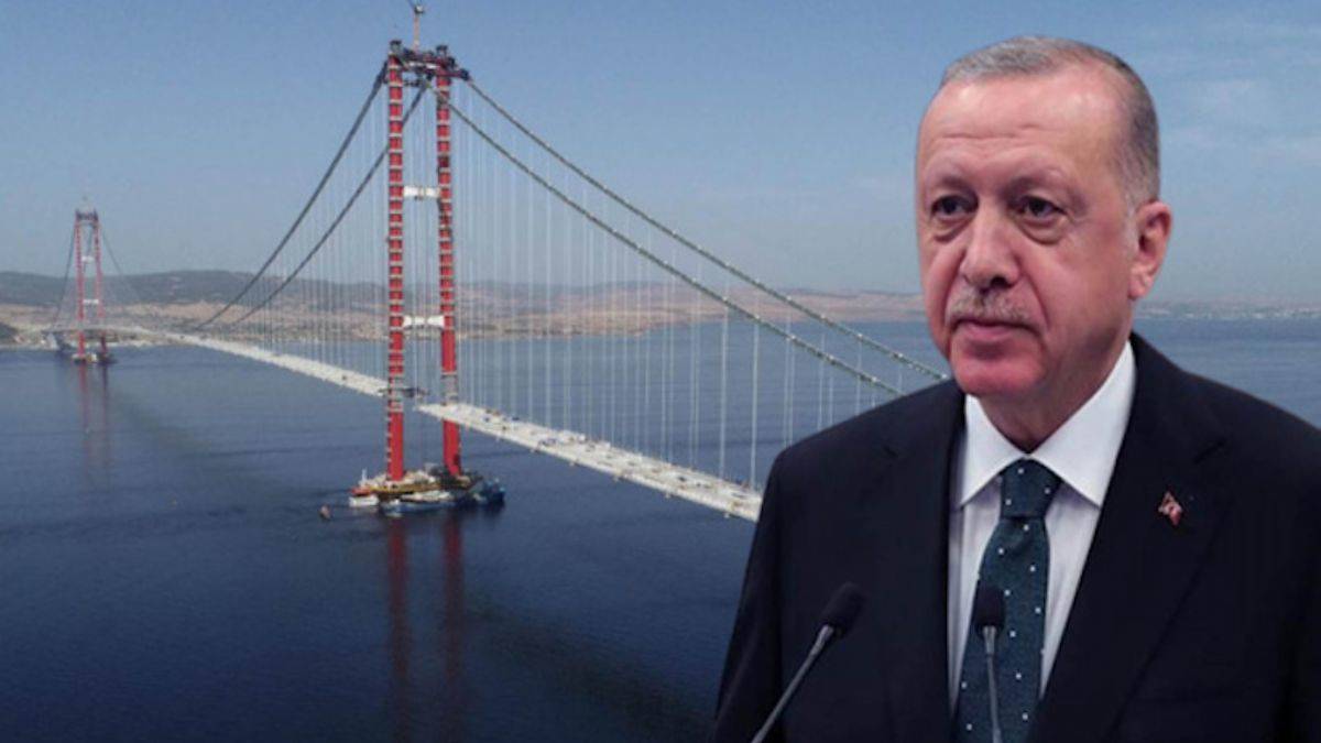 Erdoğan duyurdu! 1915 Çanakkale Köprüsü'nün açılış tarihi değişti