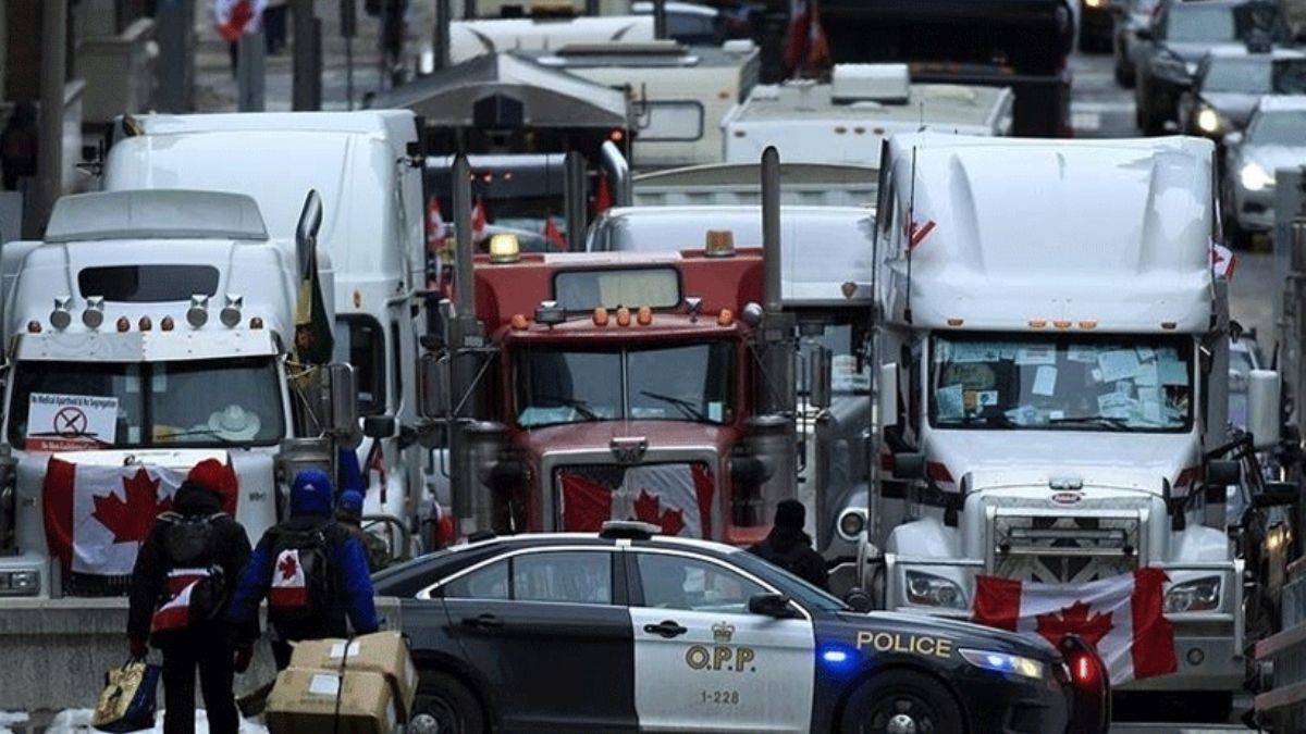 Kanada’nın el koyduğu Özgürlük Konvoyu’ndaki kamyonların akıbeti ne olacak?