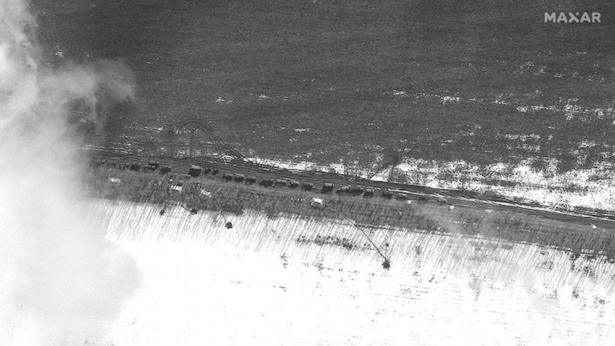 Rusya'nın askeri harekatı uzaydan görüntülendi