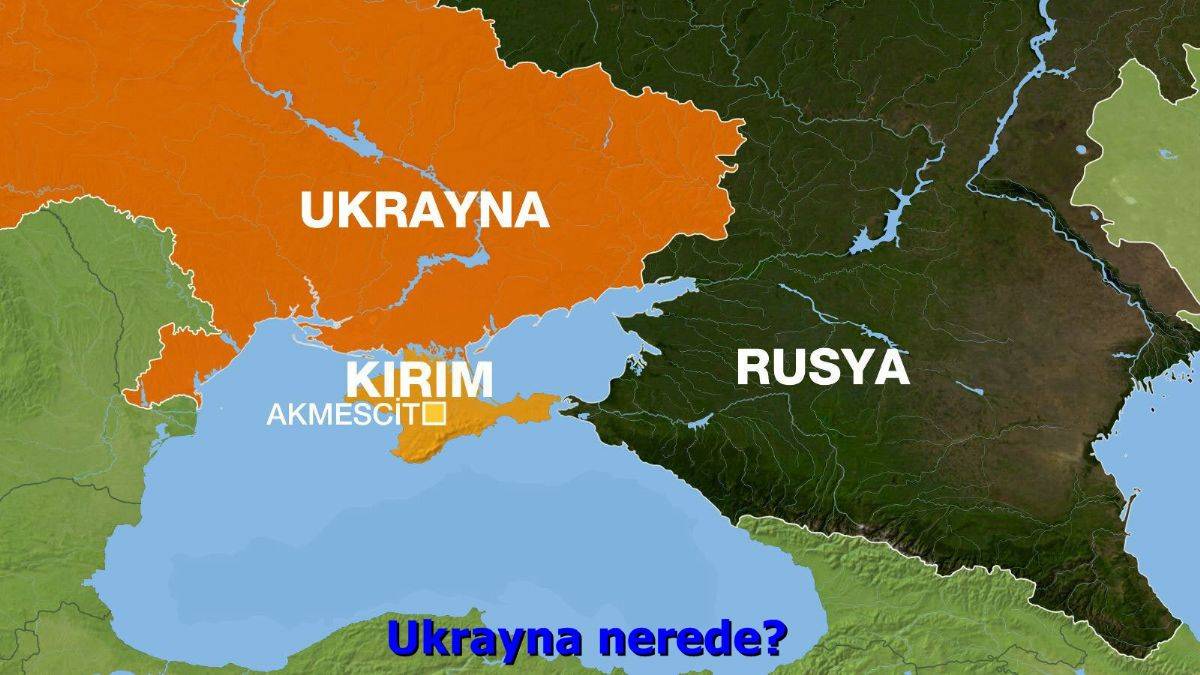 Ukrayna komşuları | Ukrayna nerede? Ukrayna'nın etrafındaki ülkeler hangileri? Ukrayna hangi ülkeye komşu?