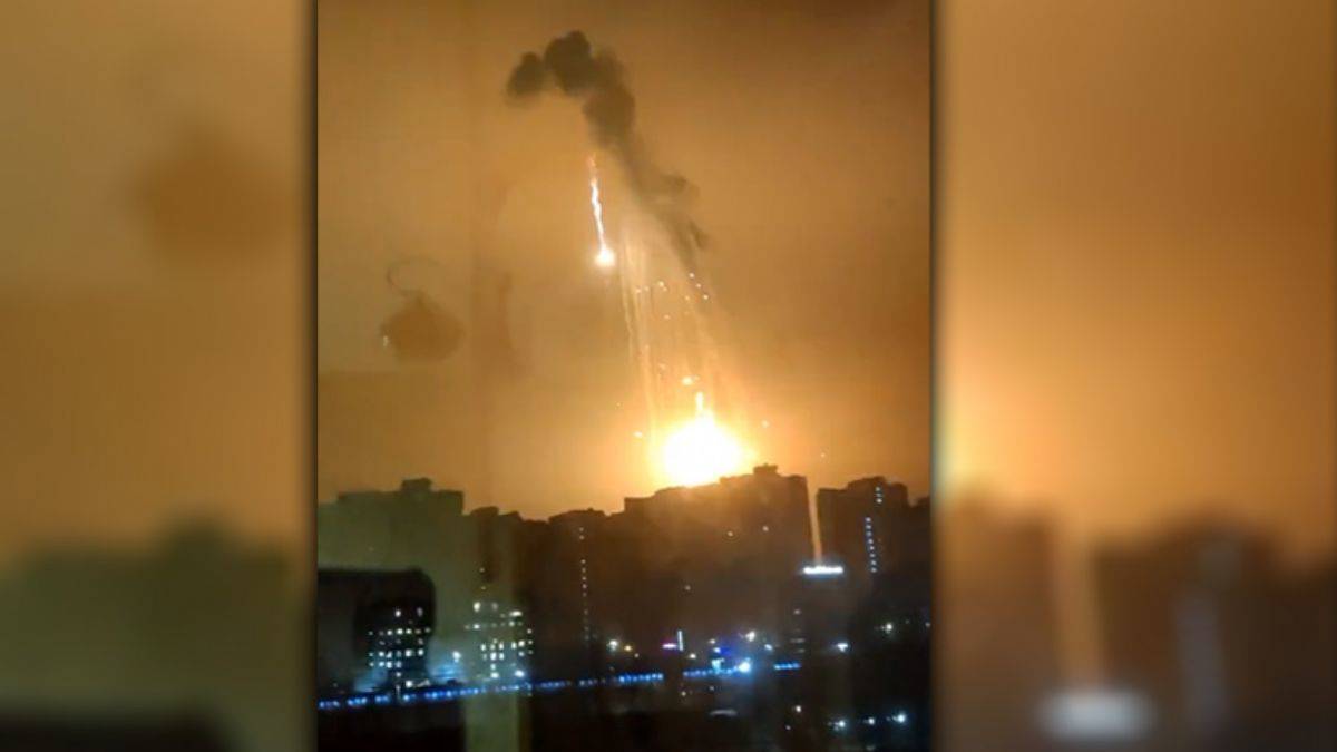 Rusya, Kiev'i vurmaya başladı! Art arda patlamalar