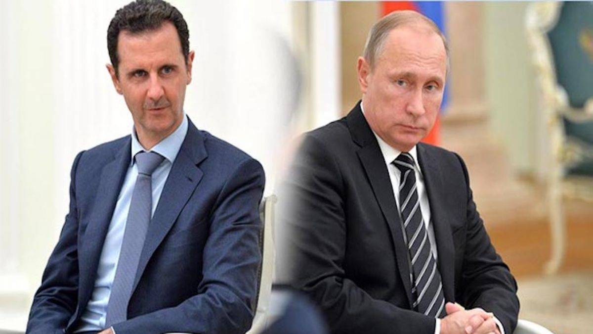 Esed, Putin'i arayarak desteklerini yineledi