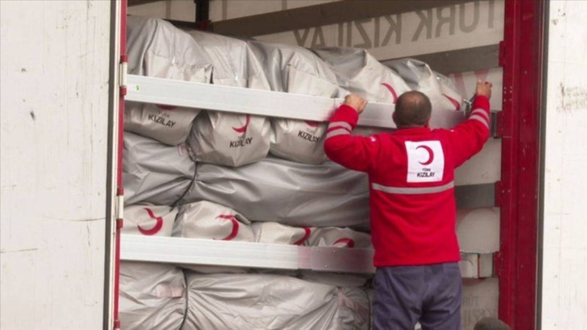 Kızılay konvoyu Ukrayna için yola çıktı