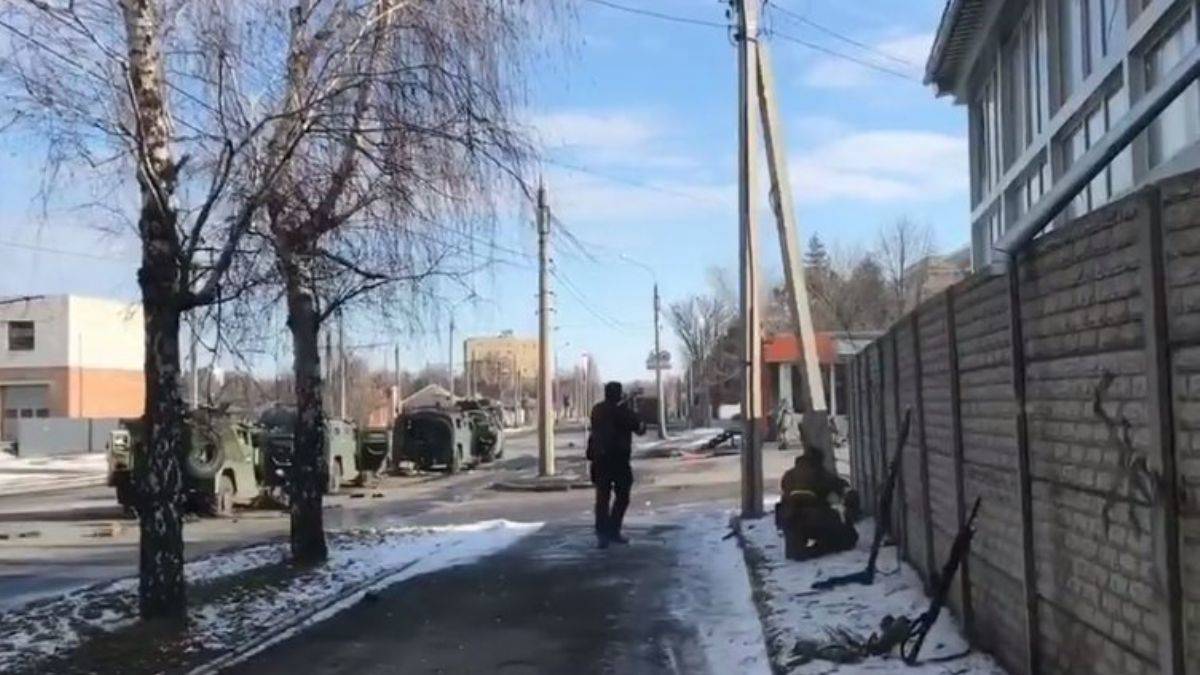 Ukrayna: Harkov'dan çatışma görüntüleri