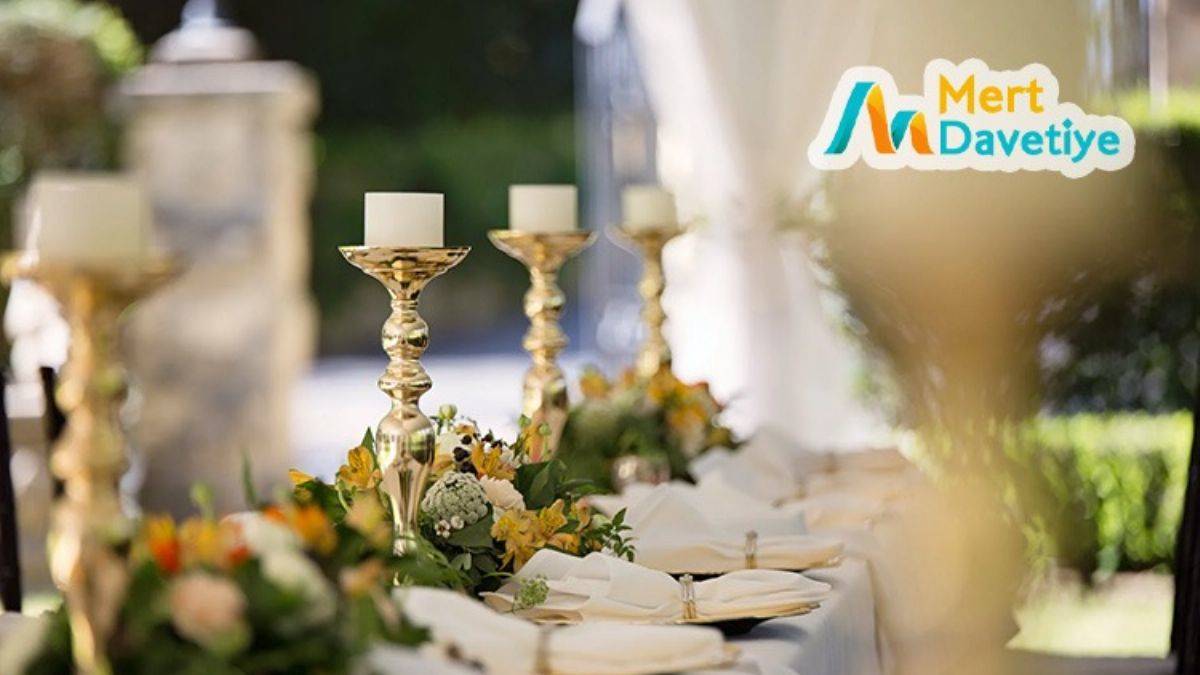 Mert Davetiye ile Tüm Türkiye'ye Davetiye Hizmeti