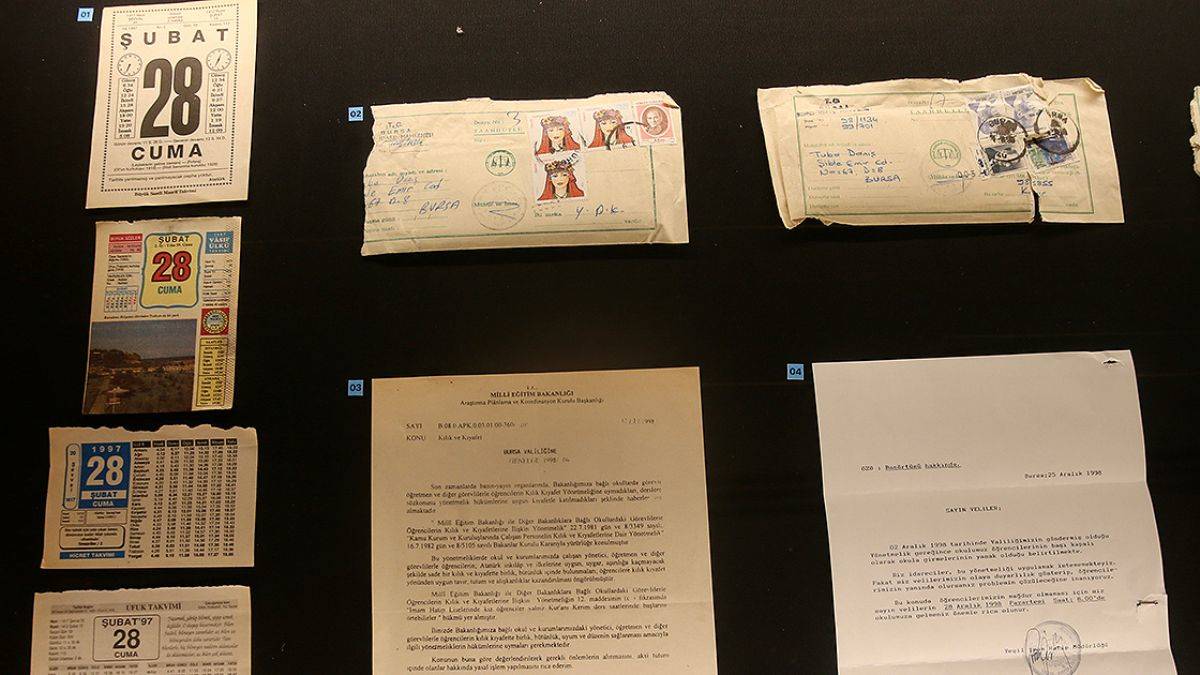 28 Şubat 'Korku ve Yüzleşme' sergisi açıldı