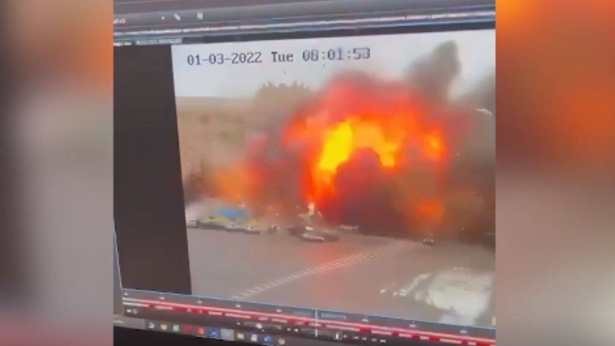 Harkiv'in merkezine roketli saldırı