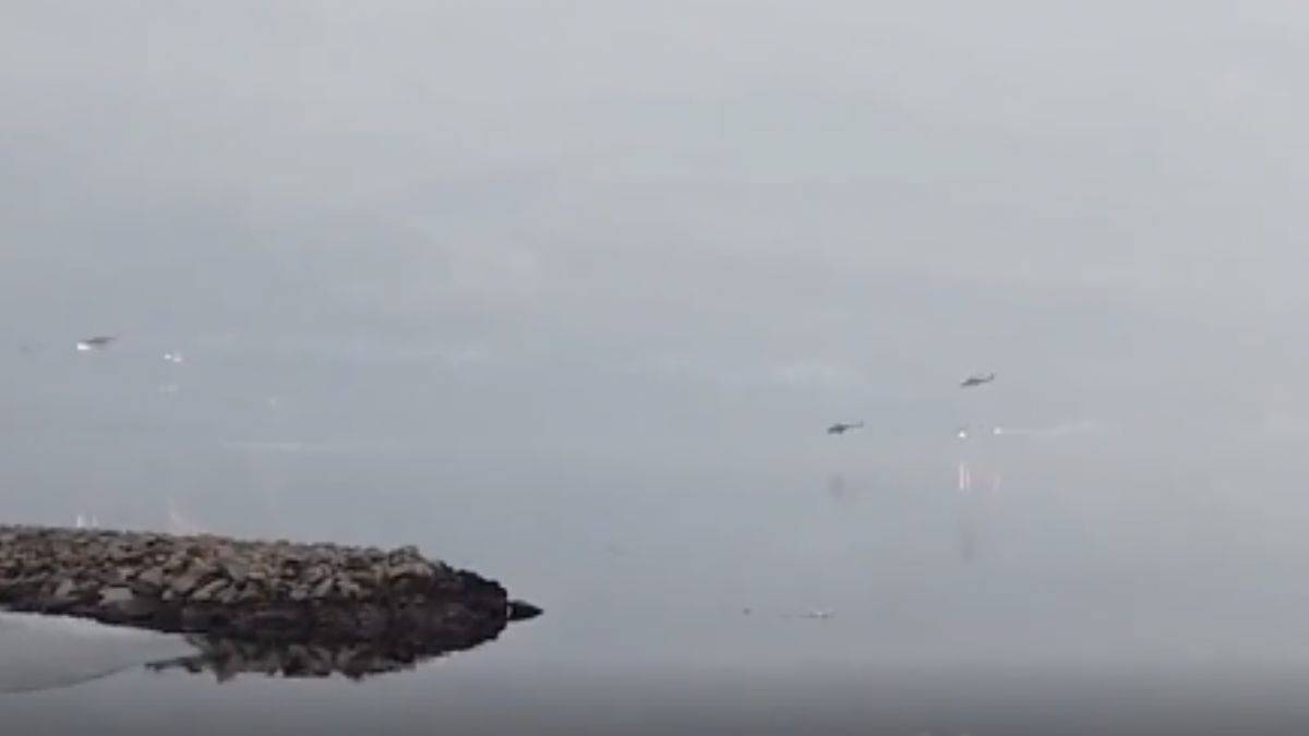 Rus helikopterlerini böyle vurdular