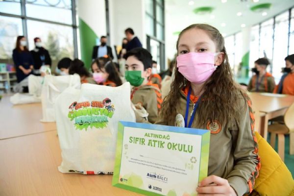 1000 çocuk sıfır atık eğitimi aldı