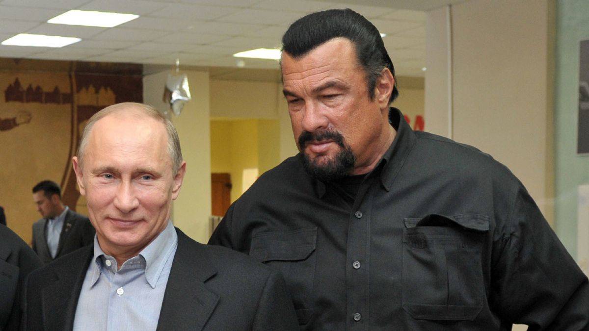 Putin'in yakın arkadaşı ünlü yıldız Steven Seagal'den açıklama