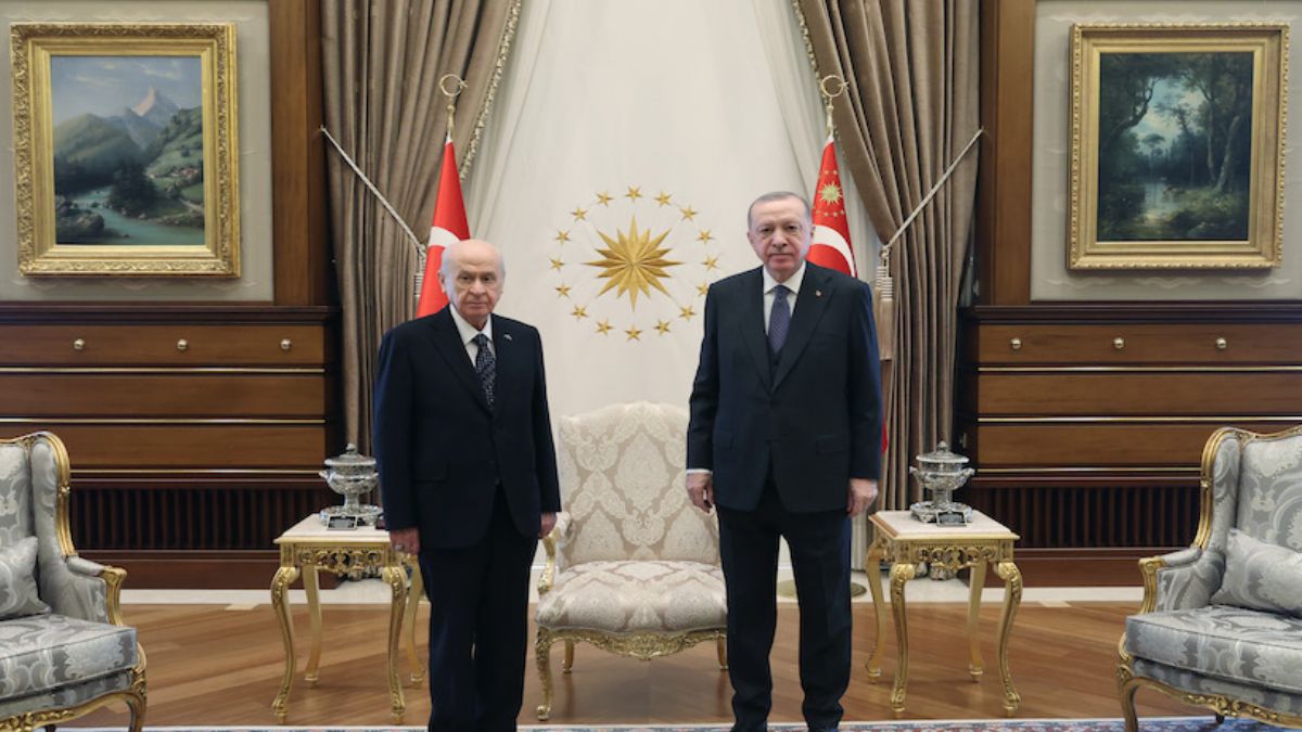 Erdoğan ve Bahçeli'den sürpriz görüşme