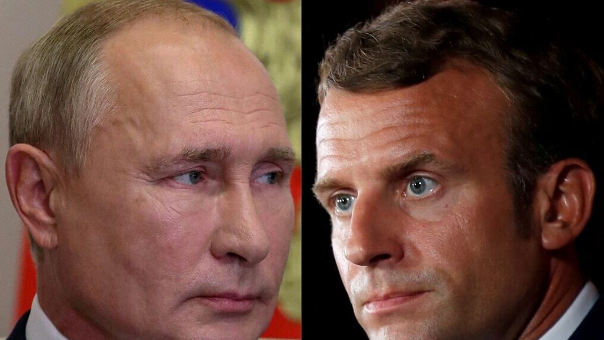 Macron: Putin'in amacı bütün Ukrayna'yı almak