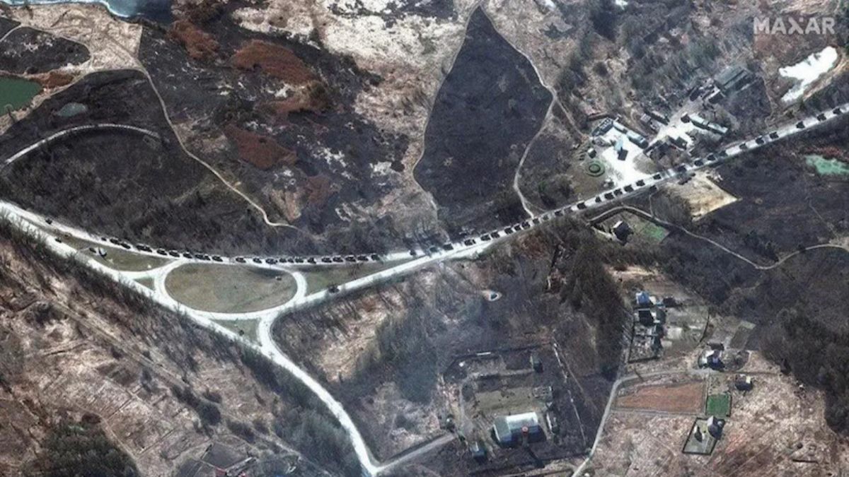 Kiev'e ulaşamayan 64 kilometrelik Rus askeri konvoyu hakkında ilginç iddia