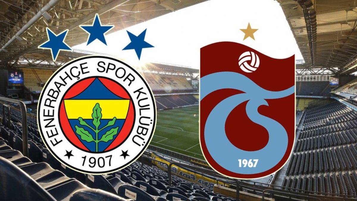 Fenerbahçe - Trabzonspor maçını kesintisiz canlı izle! CANLI İZLE