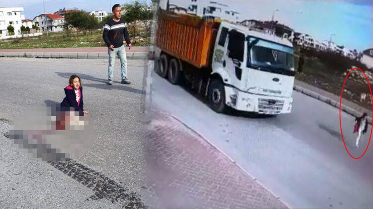 Köpekten kaçarken kamyonun altında kalan Mahra'nın sağ bacağı kesildi