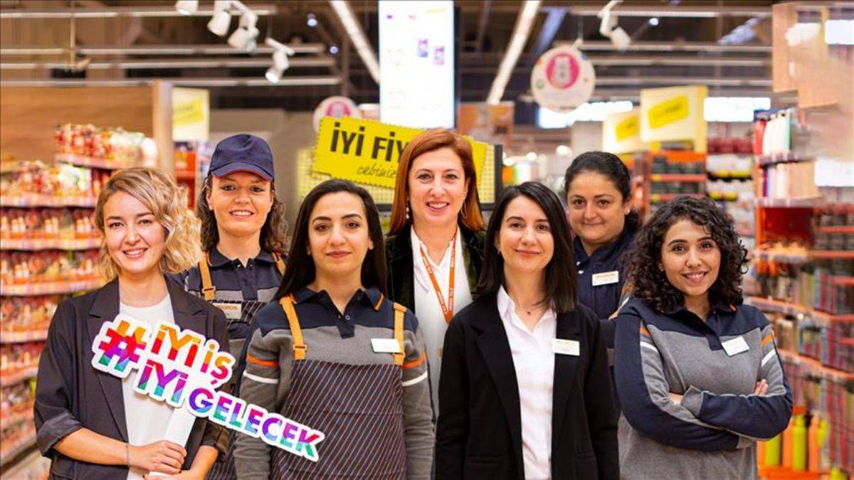 Migros'ta farklı kademelerde 20 bin kadın görev yapıyor