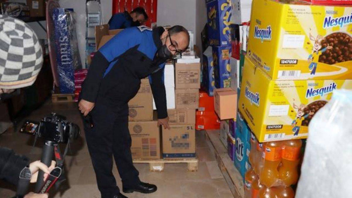 Raflarda olmayan ayçiçek yağları depolarda bulundu