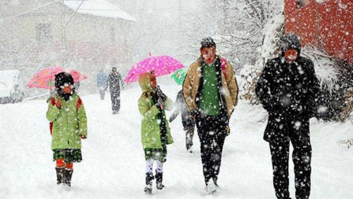 İstanbul'da okullara kar tatili