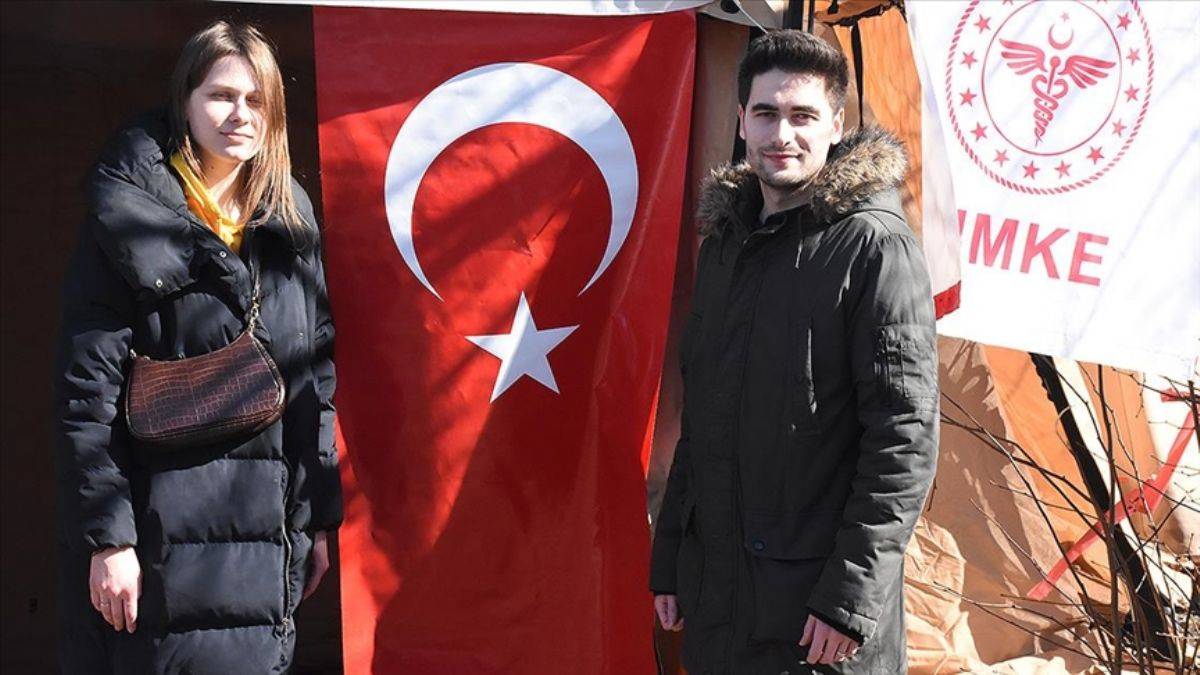Ukrayna'da evlenen Türk: 'Bomba ve roket sesleri altında uyuyorduk'