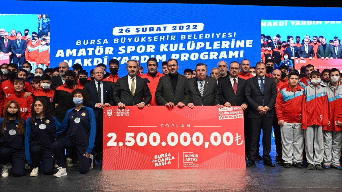 Büyükşehir'den amatöre büyük destek