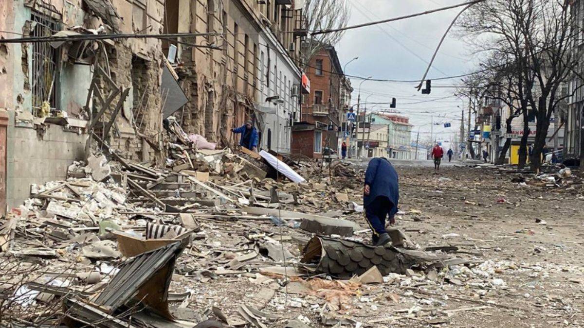 Ukrayna’da sivillerin kaldığı cami bombalandı'