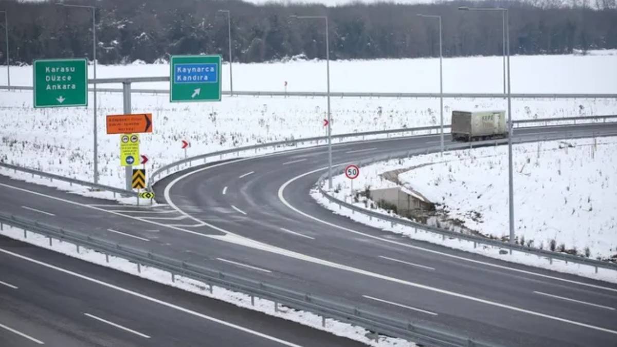 Kuzey Marmara yolu kapalı mı? Kuzey Marmara Ankara yönü neden kapalı? 12 Mart Kuzey Marmara yolu açıldı mı?