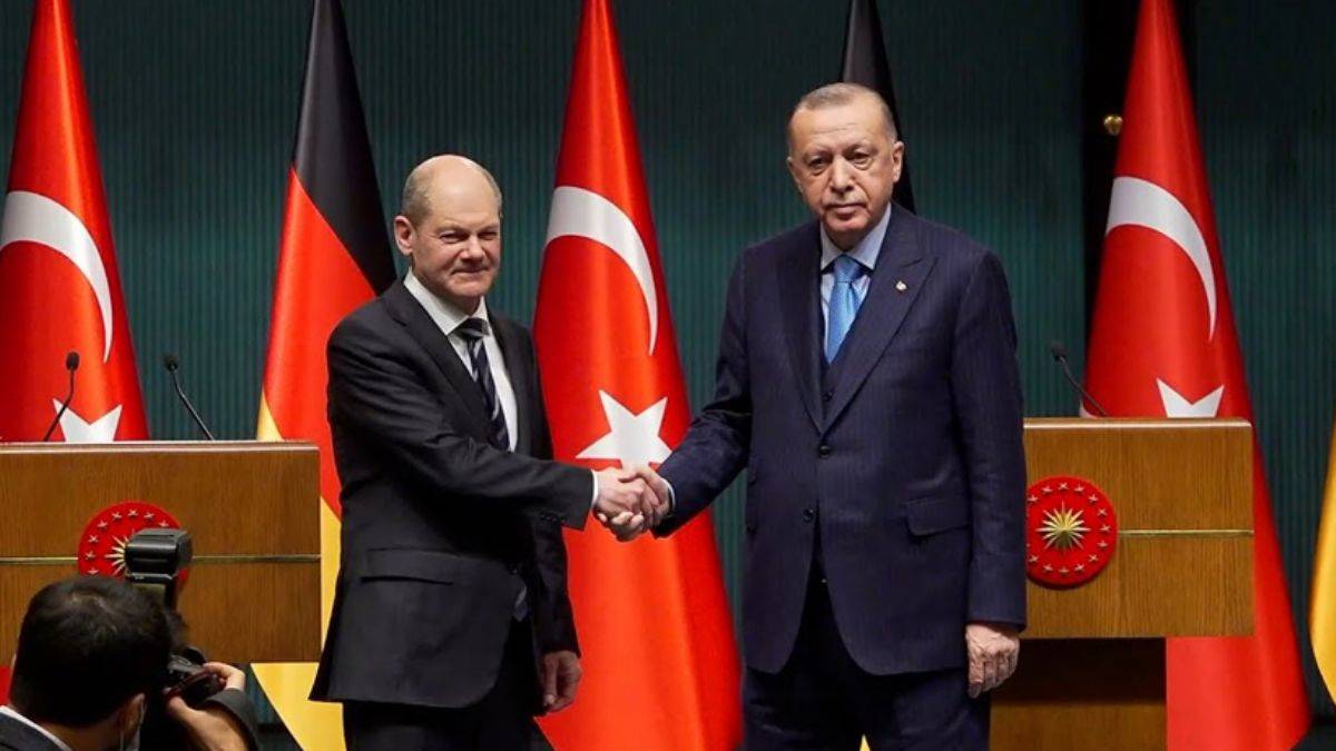 Scholz-Erdoğan görüşmesi Alman basınında!