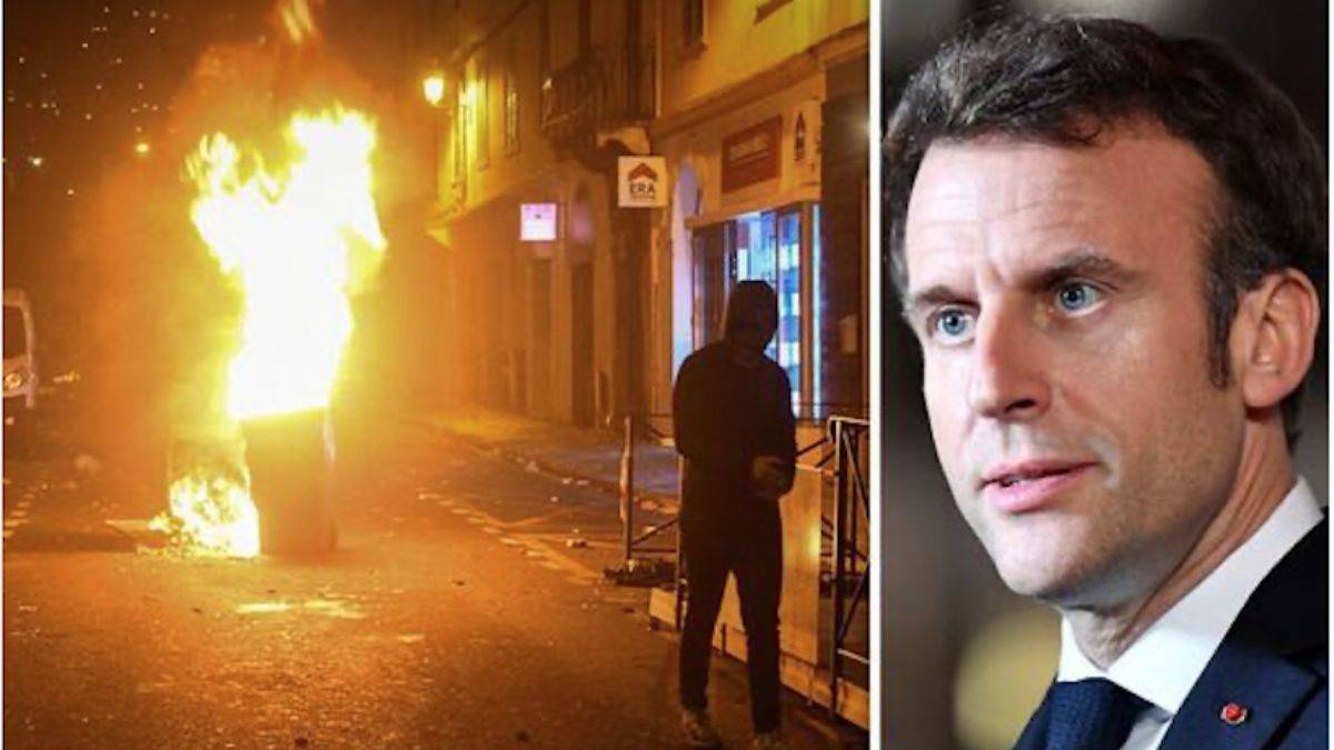 Korsika'da öfkeli ayaklanma! Macron zor durumda