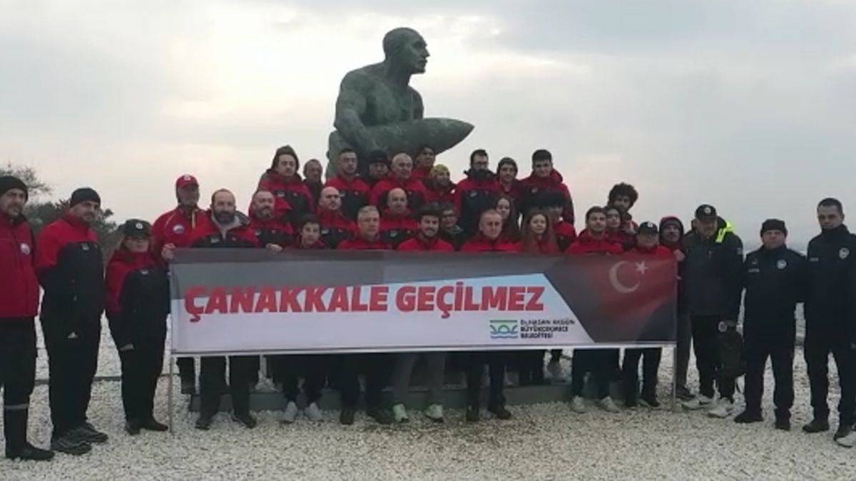 Büyükçekmece’den Çanakkaleye Bisiklet Turuna Çıkan 30 Kişilik Bisiklet Ekibi 2 Günlük Etap Sonucu Çanakkaleye Ulaştı