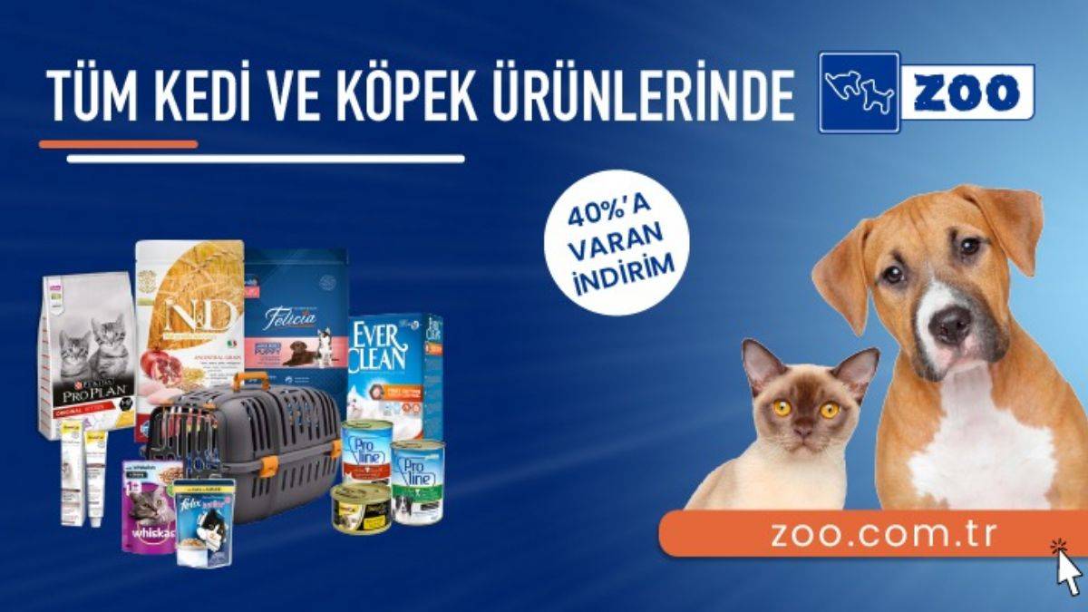Evcil Hayvan Ürünleri Ekonomik Fiyatlarla Petshop ZOO’da!