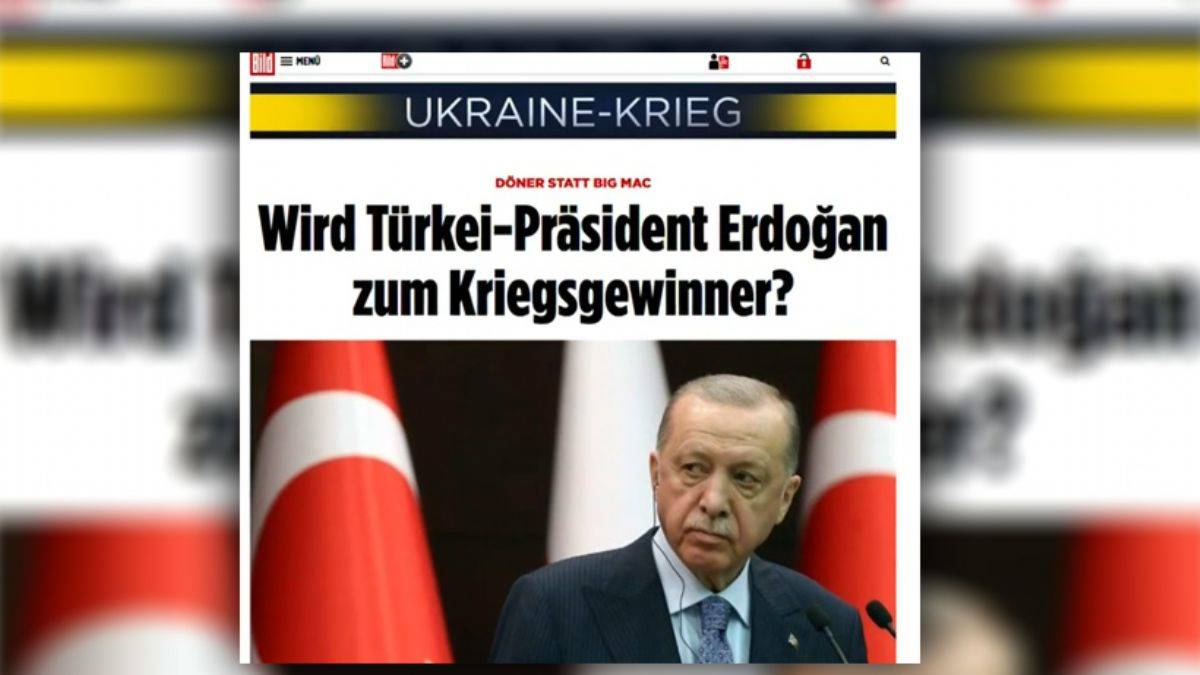 Alman Bild gazetesi: Savaşın kazananı Erdoğan mı olacak?
