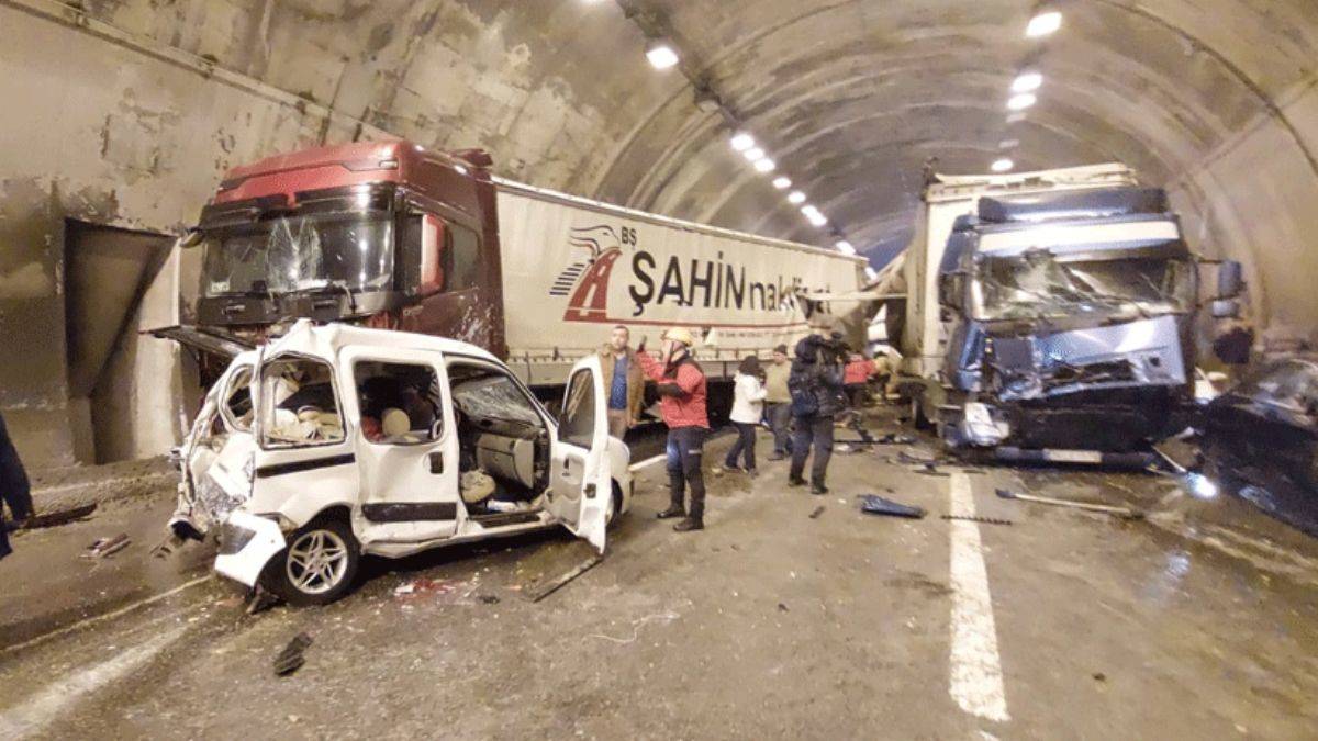 Bolu Dağı Tüneli’ndeki korkunç kazadan acı haber geldi