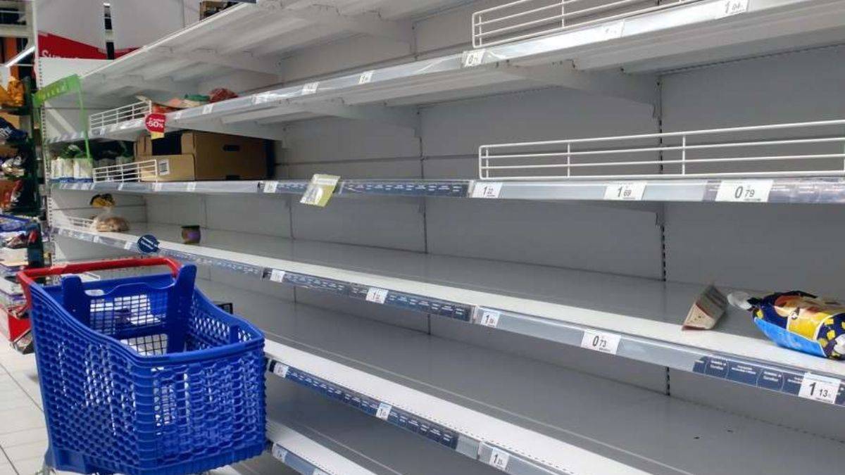 Belçika'daki marketlerde un ve yağ kalmadı