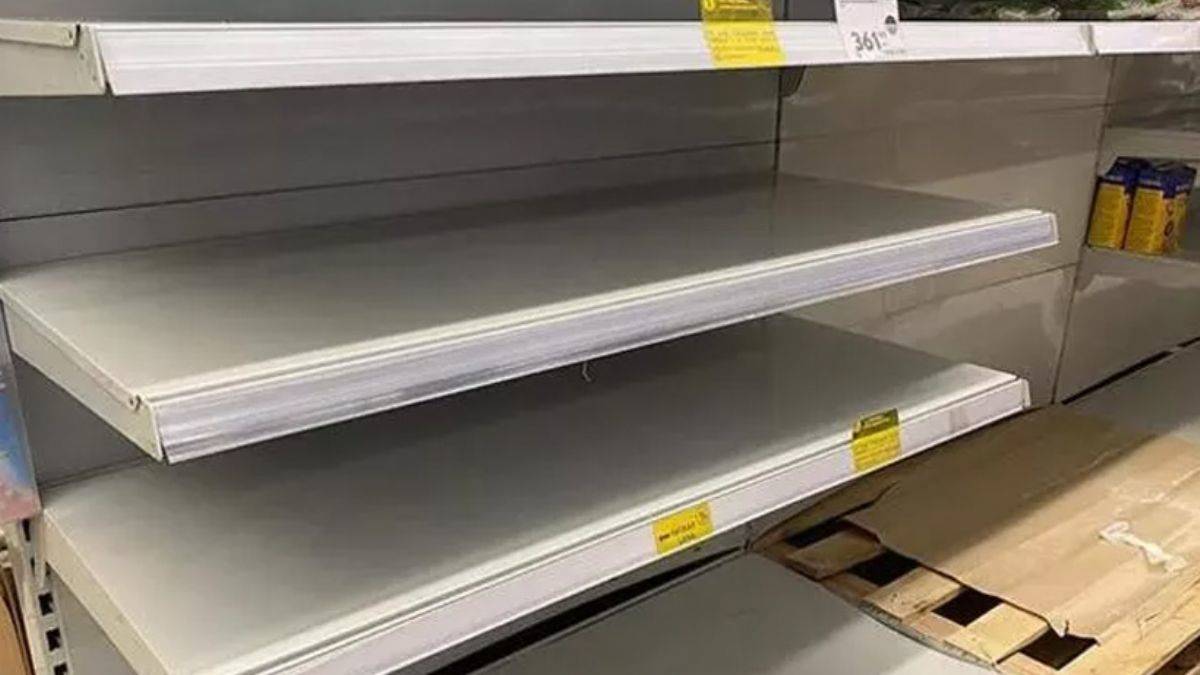 Rusya'da panik! Market rafları boşaldı