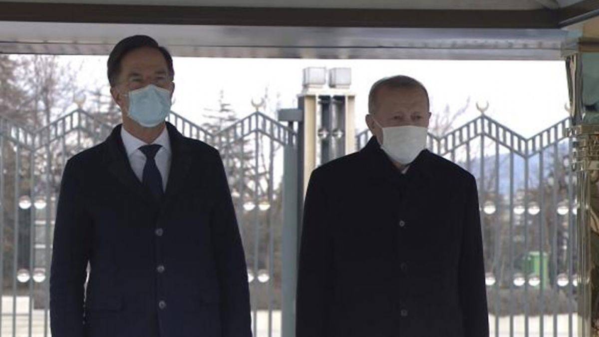 Hollanda Başbakanı Rutte Ankara'da