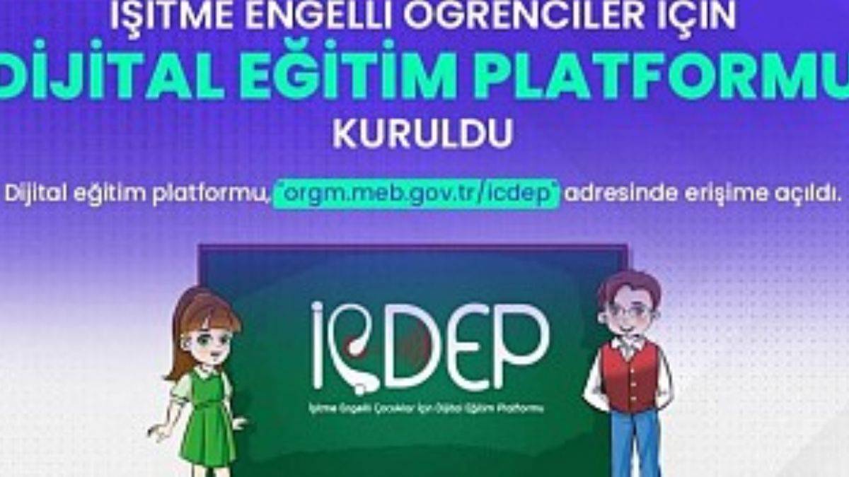 MEB'den işitme engelli öğrenciler için dijital eğitim platformu