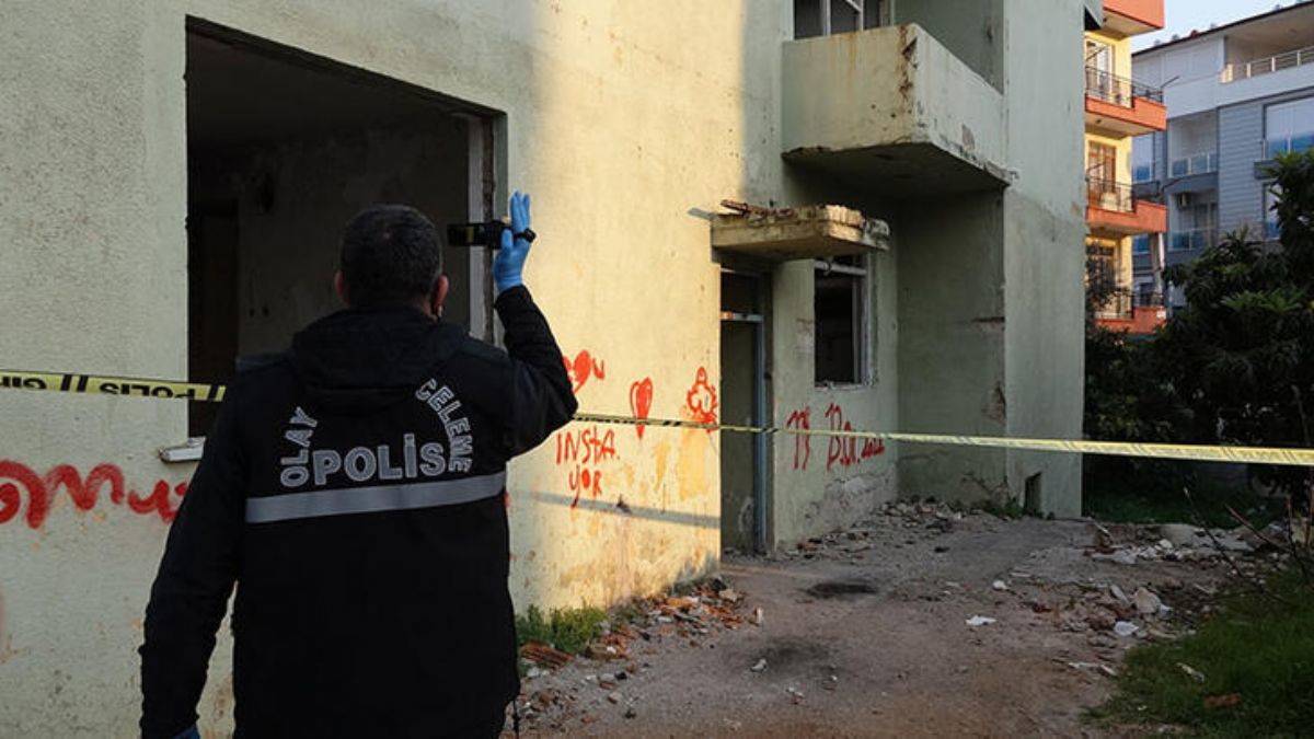 Metruk binada erkek cesedi bulundu