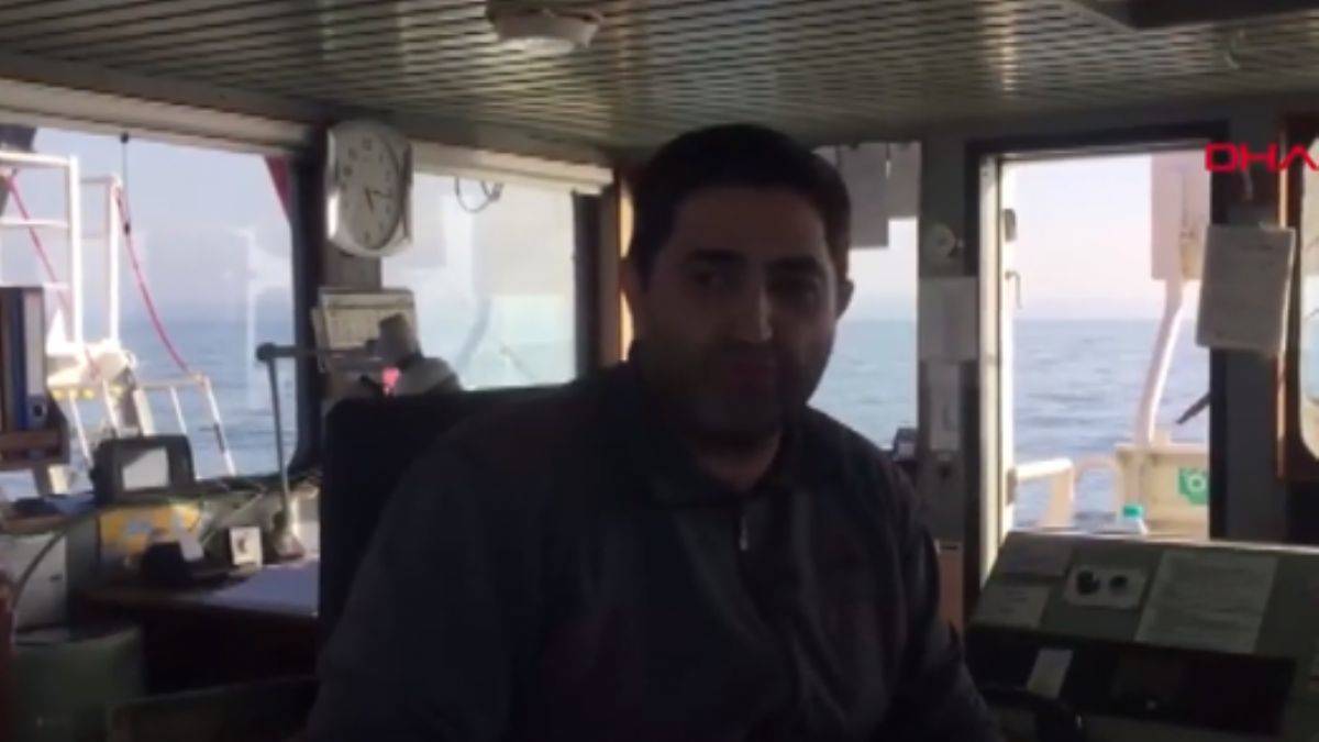 İstanbul Boğazı'nda mayını gören kaptan konuştu