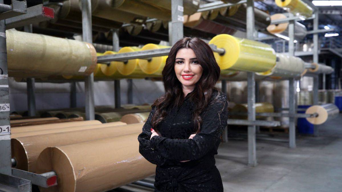 Kadın girişimcinin büyük başarısı! Markalaştırdığı koli bandını 25 ülkeye satıyor