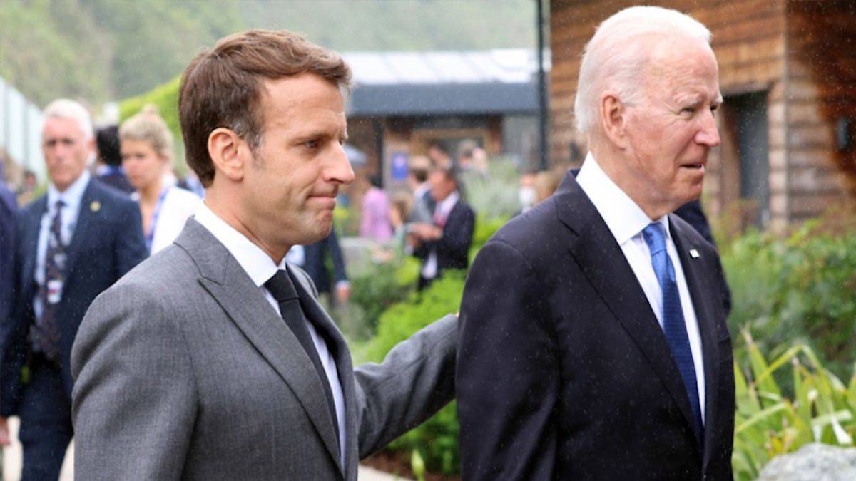 Macron'dan Biden'a 'Kasap Putin' tepkisi