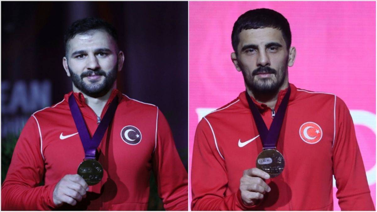 Milli güreşçilerden Avrupa Şampiyonası'nda 2 madalya