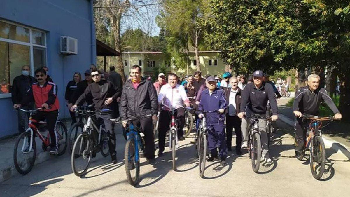Dalaman’da bisiklet turu düzenlendi