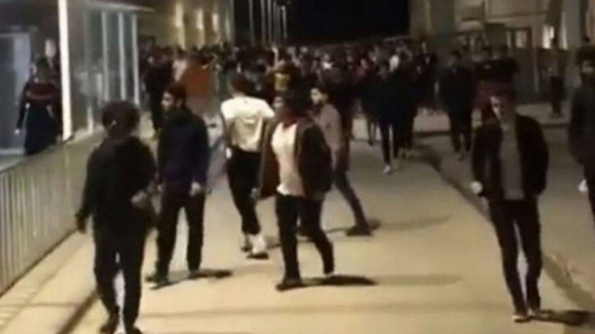 Öğrenciler yurtta birbirine girdi: 7 yaralı