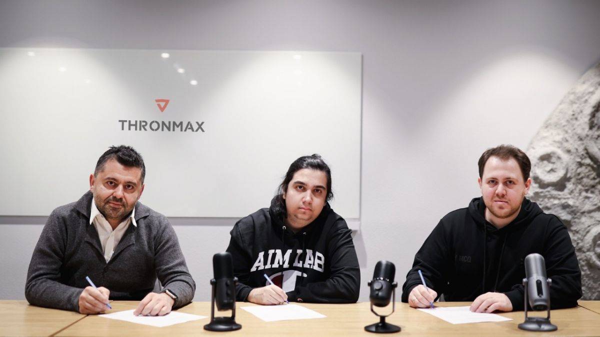 Dünya Şampiyonu cNed, Thronmax Markasını Tercih Etti!