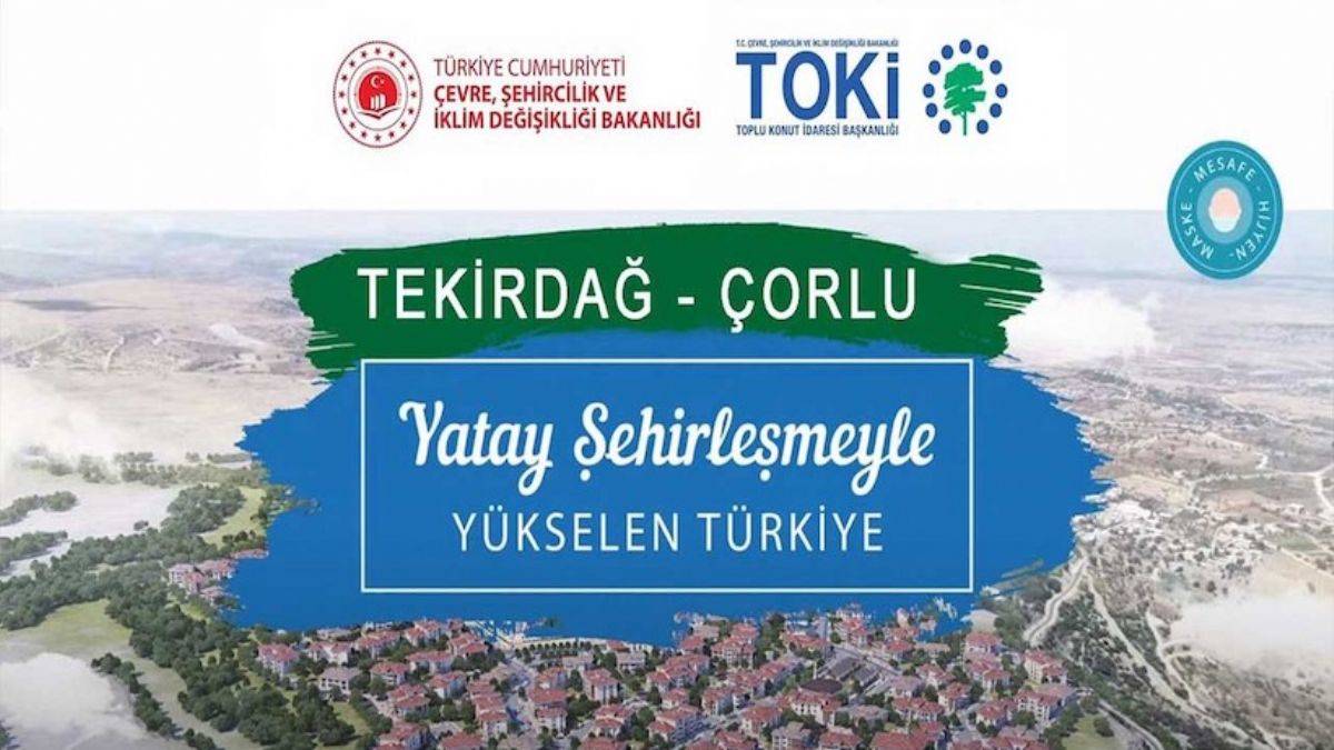 TOKİ Tekirdağ Çorlu Kura sonuçları açıklandı