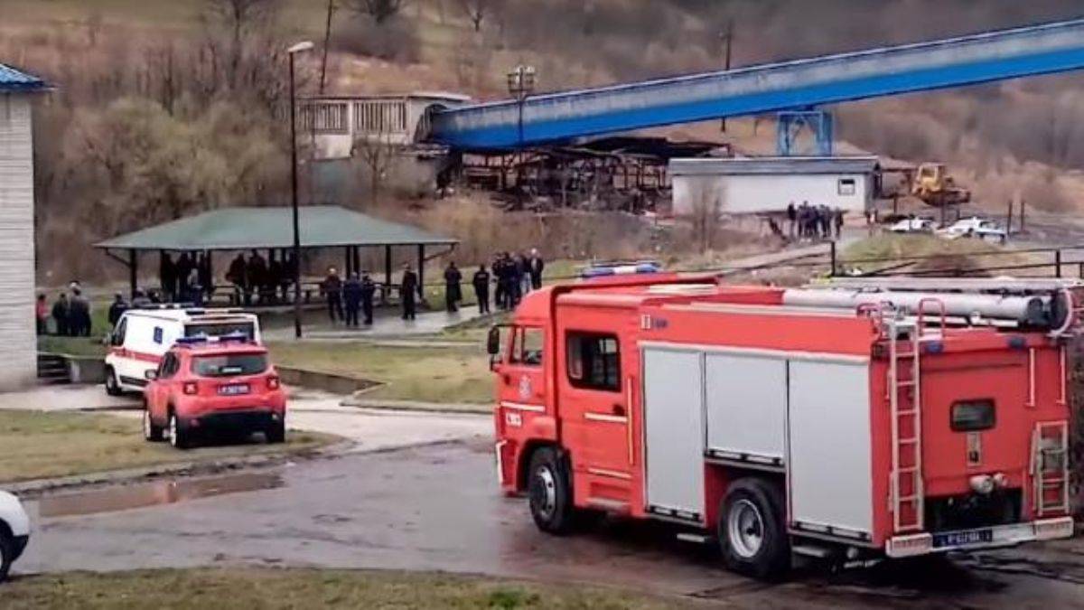 Sırbistan'da maden kazası: 8 ölü, 20 yaralı