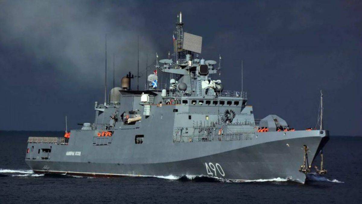 Ukrayna, Rus filosunun firkateyni 'Amiral Essen'e hasar verdi